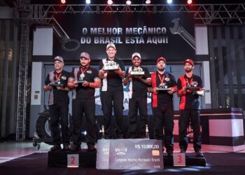 Os vencedores do reality Master Mechanic da Massey Ferguson